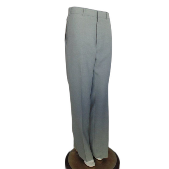 new LEVI'S Action Slacks, 38x34, Light Gray, 1984 Vintage, Sta-prest Clasp waist - Picture 3 of 15